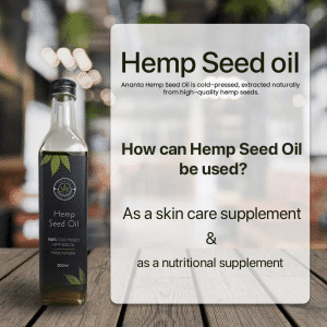 Ananta Hemp Seed Oil