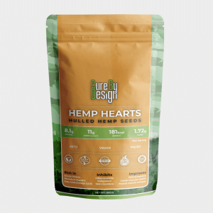 Cure By Design Hemp Hearts – Hulled Hemp Seeds