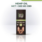 Cure By Design Hemp Oil for Pets with 500mg CBD (MCT)