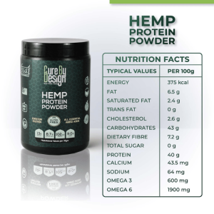 Cure By Design Hemp Protein Powder