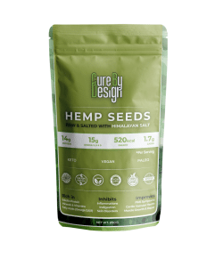 Cure By Design Hemp Seed - Full And Toasted