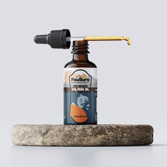 Pawsure CBD Infused Salmon Oil for Pets