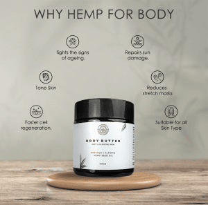 Ananta Hemp Body Butter - Avocado and Almond