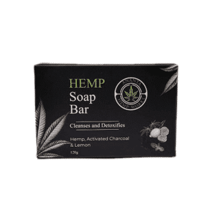 Ananta Hemp Soap Bar – Charcoal & Lemon