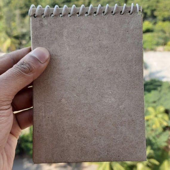 B.E Hemp 100% Hemp Notepad