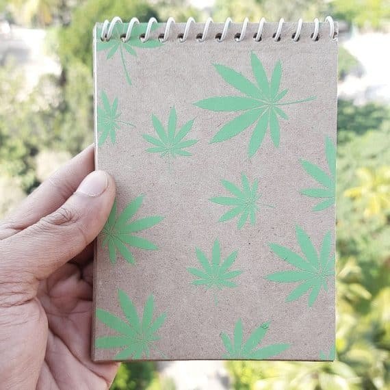 B.E Hemp 100% Hemp Notepad