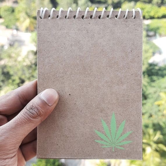 B.E Hemp 100% Hemp Notepad