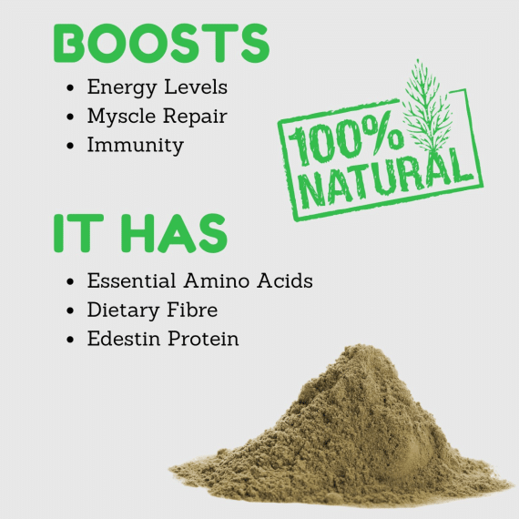 Crushed Organics Hemp Protein Powder