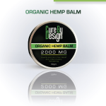 Cure By Design Organic Hemp Balm 2000 mg CBD