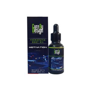 Cure By Design Therapeutic Body Oil for Motivation
