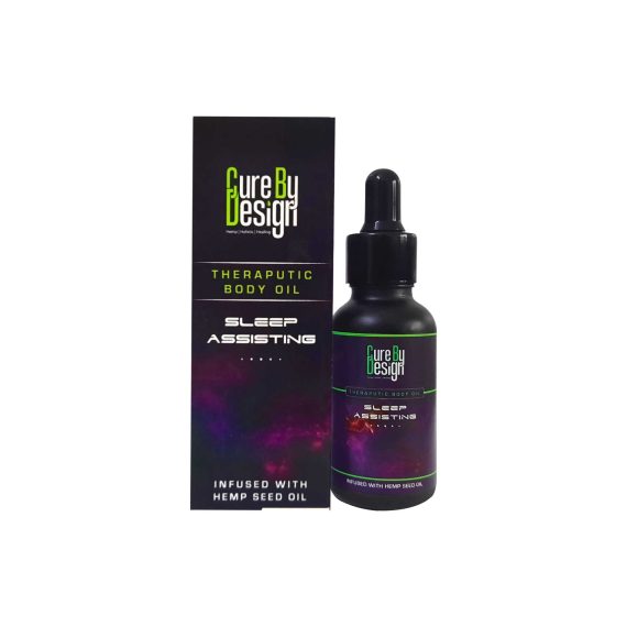 Cure By Design Therapeutic Body Oil for Sleep Assisting