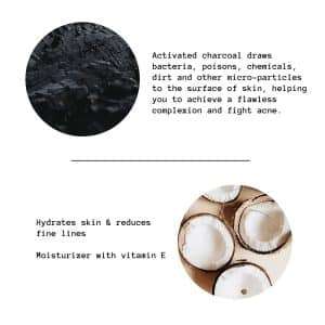 Satliva Hemp with Shea Butter and Activated Charcoal Body Soap Bar – Reduces Acne, Blackheads & Removes Dead Cells