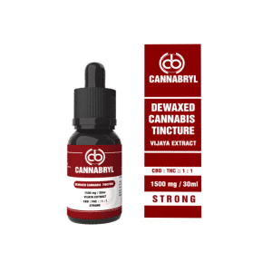 Cannabryl Dewaxed 1:1 CBD : THC Oil Tincture