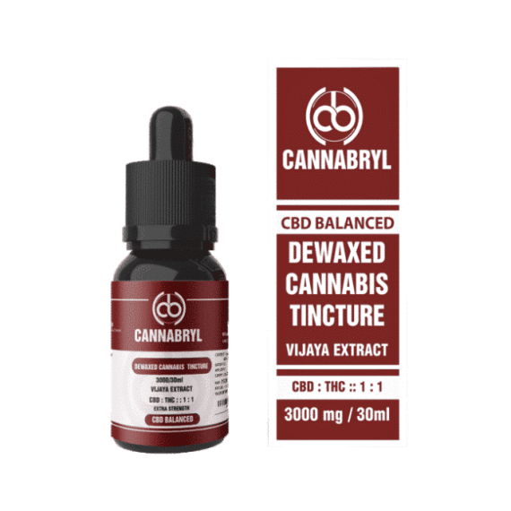 Cannabryl Dewaxed 1:1 CBD : THC Oil Tincture