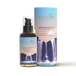 Satvik ENERGY- Hemp Seed Face and Body Oil (100ml)