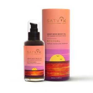 Satvik SENSUAL- Hemp Seed Face and Body Oil (100ml)