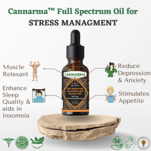 Cannarma Full Spectrum Cannabis Extract Oil (500mg)