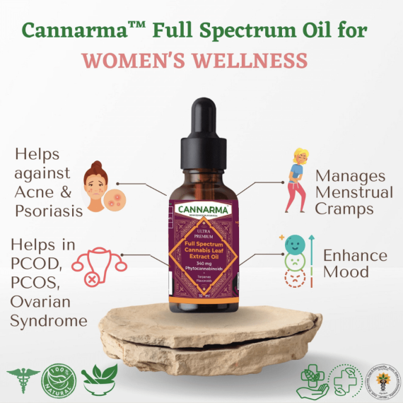 Cannarma Full Spectrum Cannabis Extract Oil (340mg)