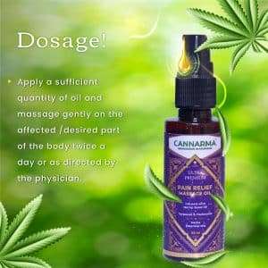 Cannarma ULTRA PREMIUM Pain Relief Massage oil