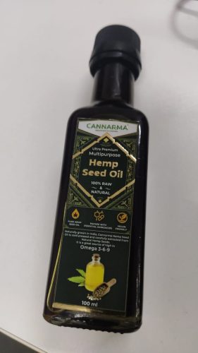 Cannarma Multipurpose Hemp Seed Oil – 100 ml + 35ml Extra photo review