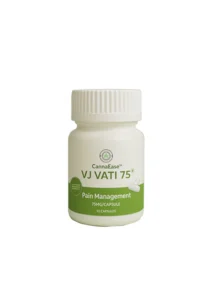 CannaEase™ VJ Vati 75 | Plant-Based Ayurvedic Formula for Pain, Inflammation & Wellness | (Rx)