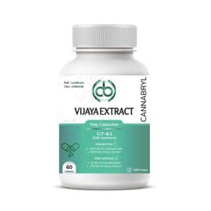 Cannabryl Vijaya Extract Veg Capsules (CBD DOMINANT) CBD: THC: 4:1
