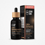 Zero CBD, CBD + Melatonin Sleep CBD Oil
