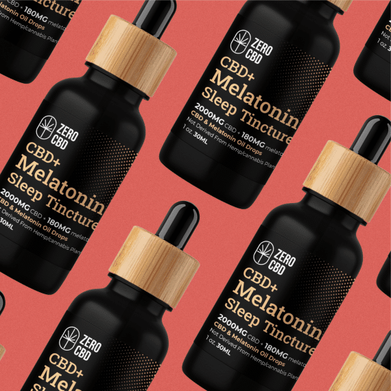 Zero CBD, CBD + Melatonin Sleep CBD Oil