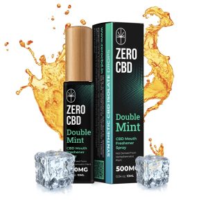Zero CBD Double Mint CBD Mouth Freshener Spray (10ml)