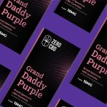 Zero CBD Grand Daddy Purple Broad Spectrum CBD Gummies (4 Pcs)