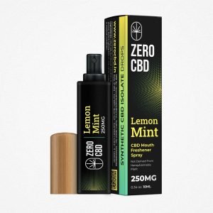 Zero CBD Lemon Mint CBD Mouth Freshener Spray (10ml)