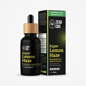 Zero CBD Super Lemon Haze Broad Spectrum CBD Oil