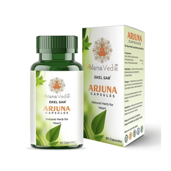 Nana Vedik EKEL SAR Arjuna Capsules