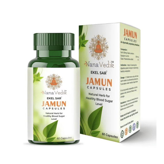 Nana Vedik EKEL SAR Jamun Capsules