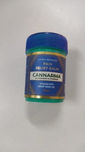 Cannarma Ultra Premium Pain Relief Balm | For Headache, Body Pain & Joints Pain 15gm photo review