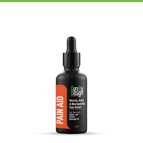 Cure By Design Vijaya Leaf Extract Massage Oil