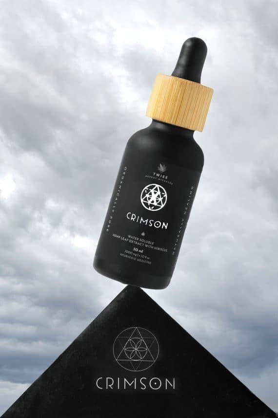 Twiee Crimson Water Soluble Hemp Leaf Extract