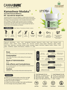 CannaSure Kameshwar Modaka