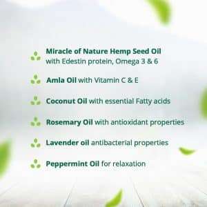 Hampa Hemp Amla Hair Oil