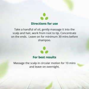 Hampa Hemp Amla Hair Oil
