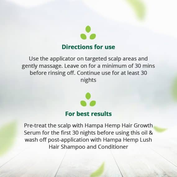 Hampa Hemp Hair Regrowth Oil