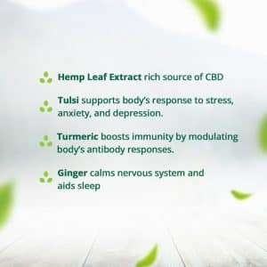 Hampa Hemp Stress Relief Capsules