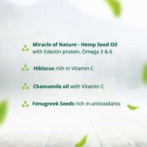 Hampa Hemp Lush Hair Sulphate-free Shampoo