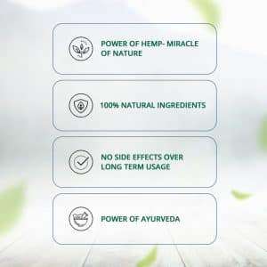 Hampa Vijaya Extract Tincture (2.5%) for Pets