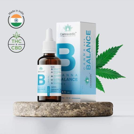 CannaBalance THC+CBD Oil (1:1|THC:CBD)1000mg | 10ml