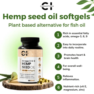 Hemp Seed Oil Softgels