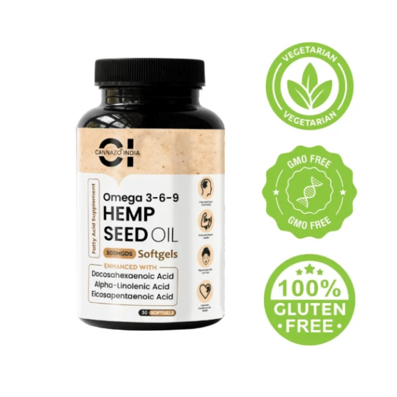 Hemp Seed Oil Softgels