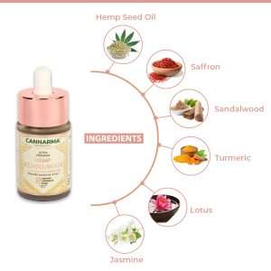 Cannarma Hemp Kumkumadi Face Oil