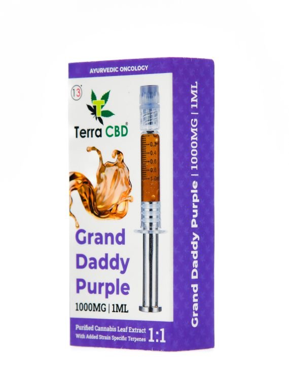 Terra CBD – Strain Specific Cannabis Extract – Grand Daddy Purple