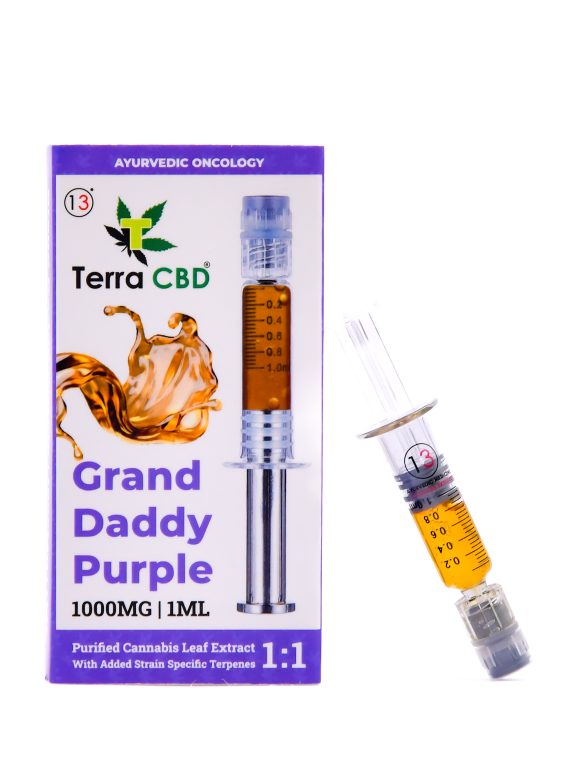 Terra CBD – Strain Specific Cannabis Extract – Grand Daddy Purple